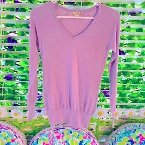 Color Story lavender sweater
